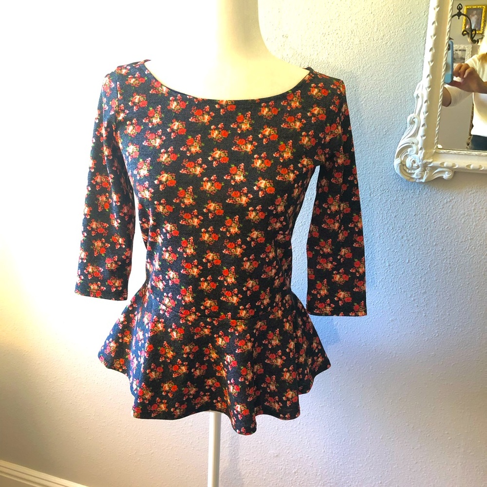 Peplum top
